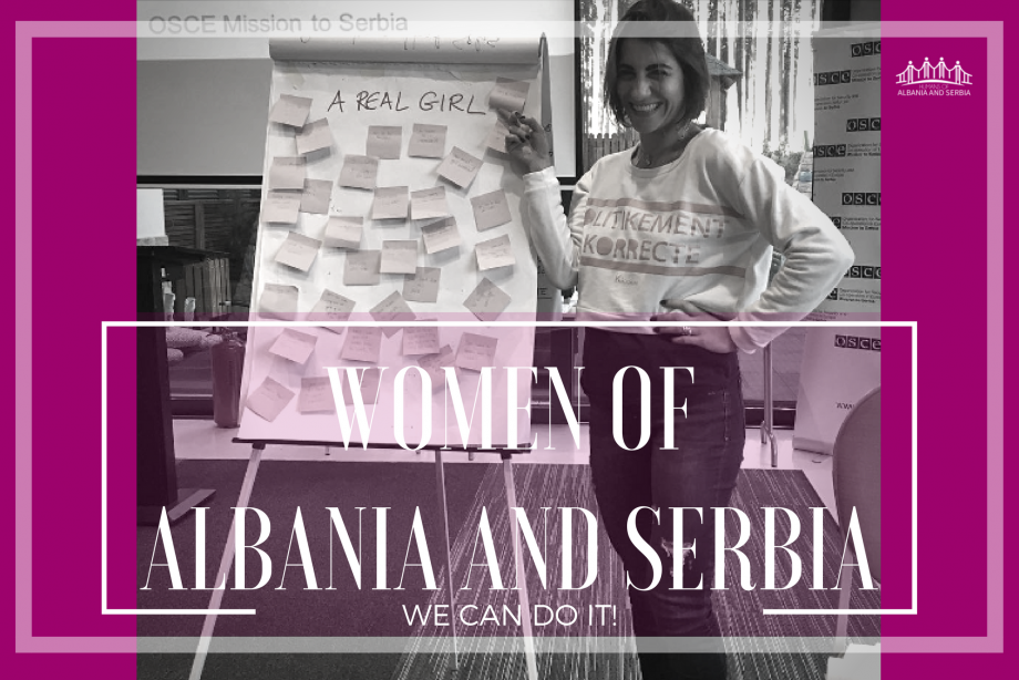 COVER WOMEN OF ALBANIA AND SERBIA
